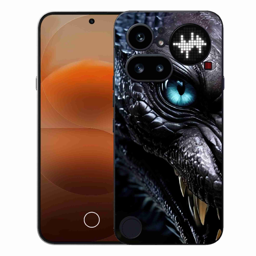 Gélový kryt mmCase na Nothing Phone (4a) - dračí pohľad