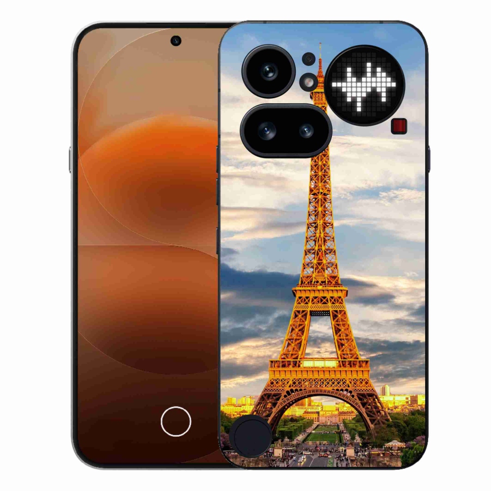 Gélový kryt mmCase na Nothing Phone (4a) - eiffelova veža 3