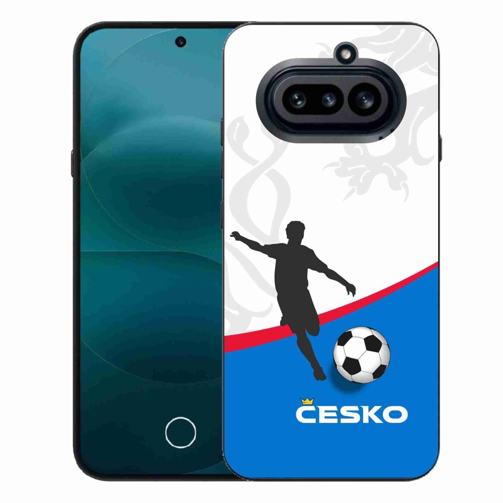 Gélový kryt mmCase na Nothing Phone (4a) - futbal Česko 1