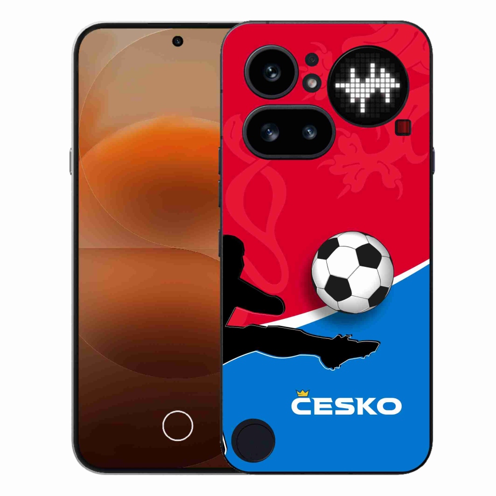 Gélový kryt mmCase na Nothing Phone (4a) - futbal Česko 2