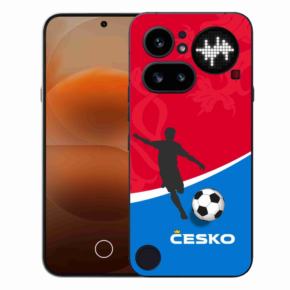 Gélový kryt mmCase na Nothing Phone (4a) - futbal Česko