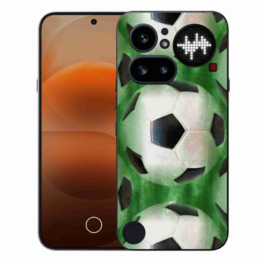 Gélový kryt mmCase na Nothing Phone (4a) - futbalová lopta