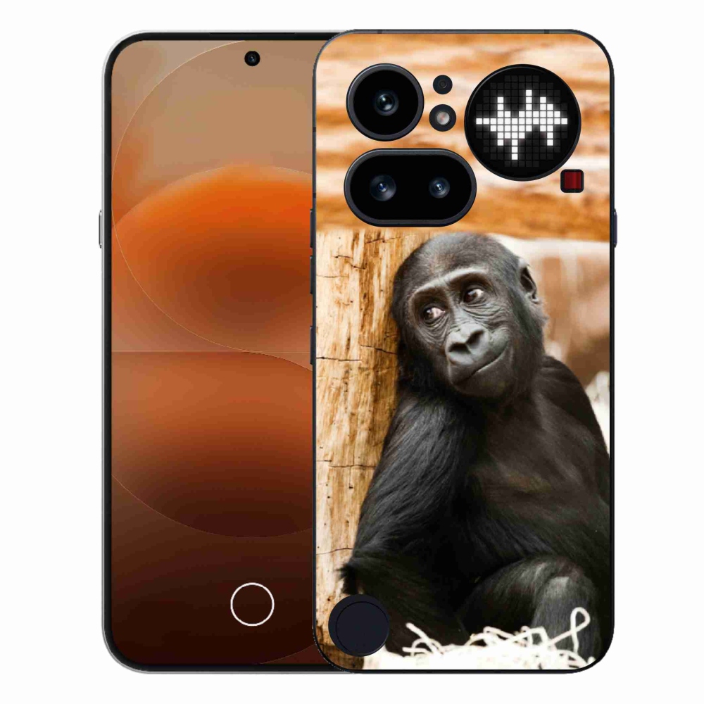 Gélový kryt mmCase na Nothing Phone (4a) - gorila