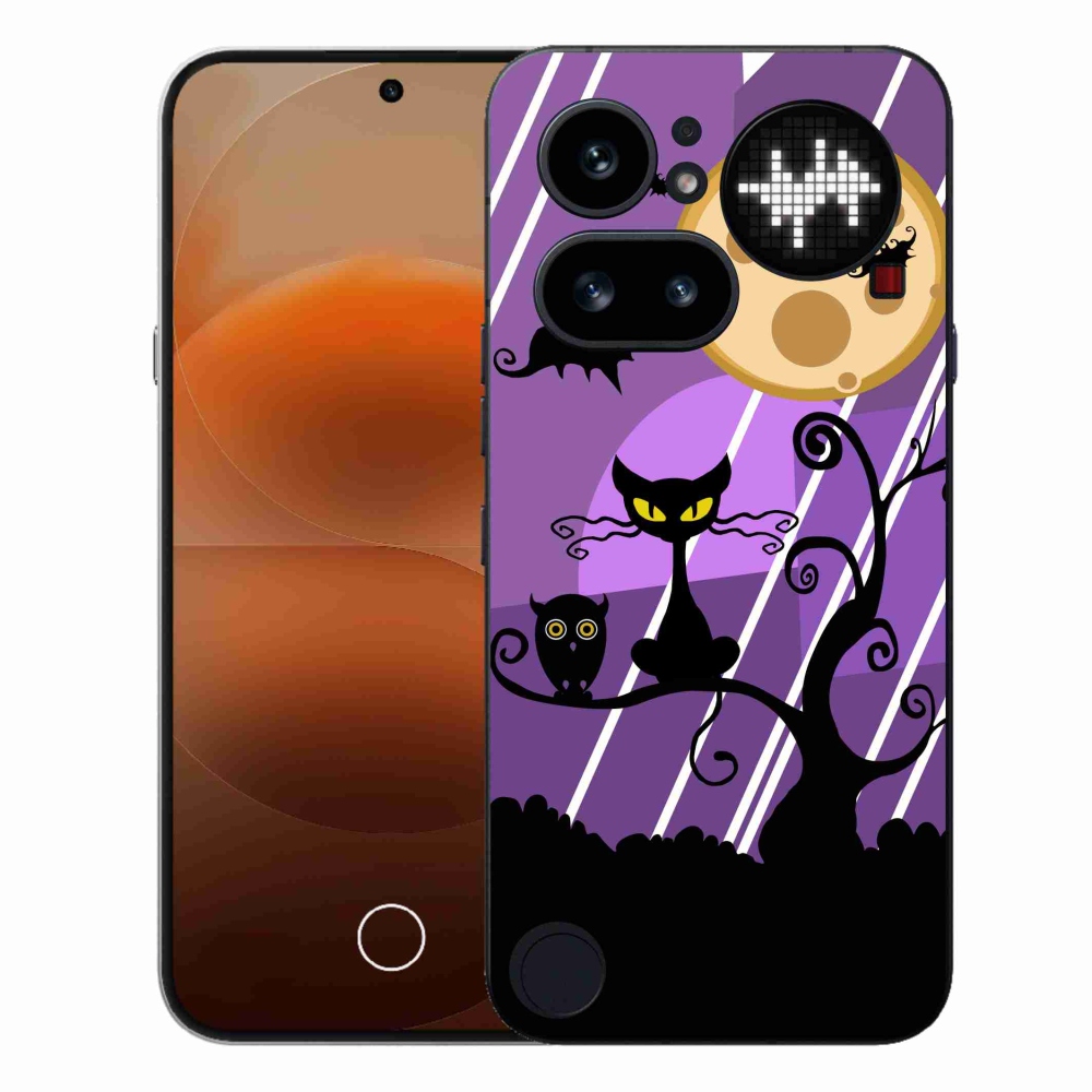 Gélový kryt mmCase na Nothing Phone (4a) - halloween