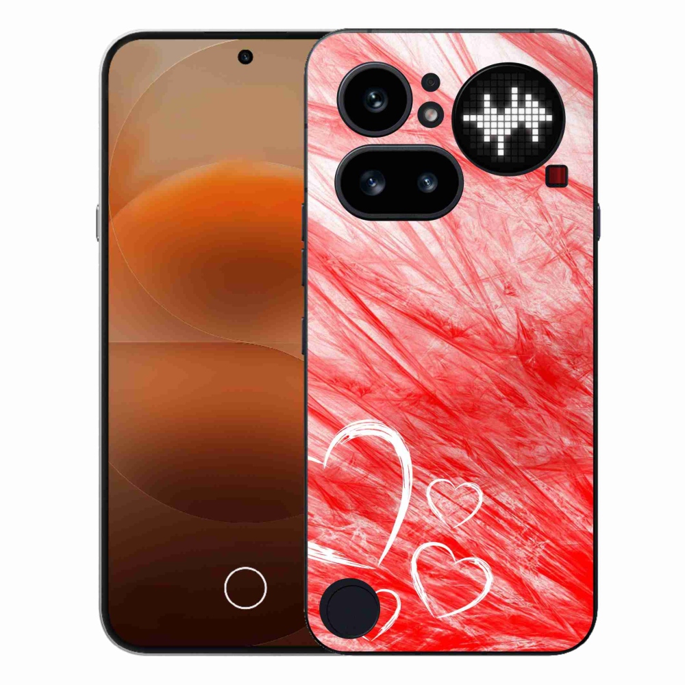 Gélový kryt mmCase na Nothing Phone (4a) - heart