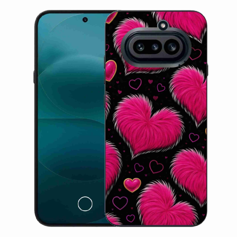 Gélový kryt mmCase na Nothing Phone (4a) - hebké srdce