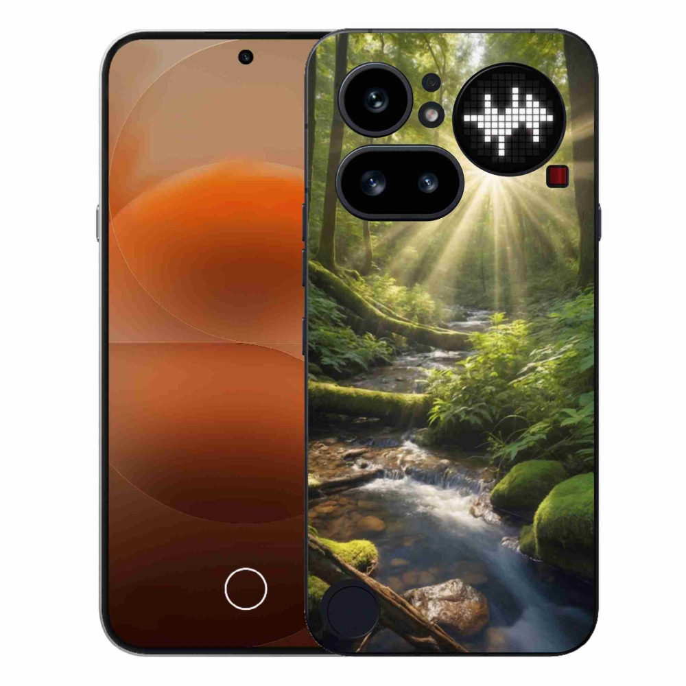 Gélový kryt mmCase na Nothing Phone (4a) - hlbina lesa