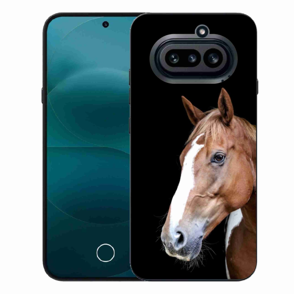 Gélový kryt mmCase na Nothing Phone (4a) - hnedý kôň 3