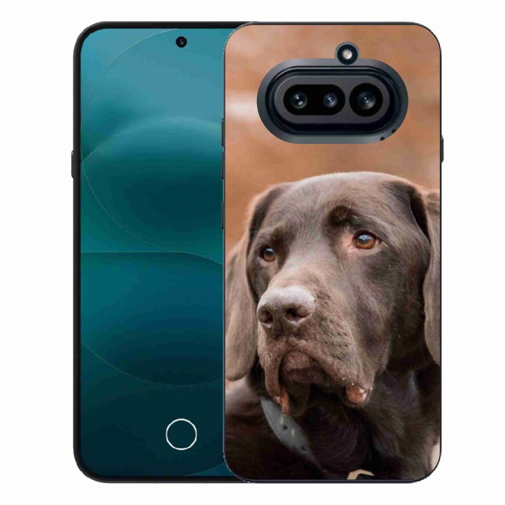 Gélový kryt mmCase na Nothing Phone (4a) - hnedý labrador