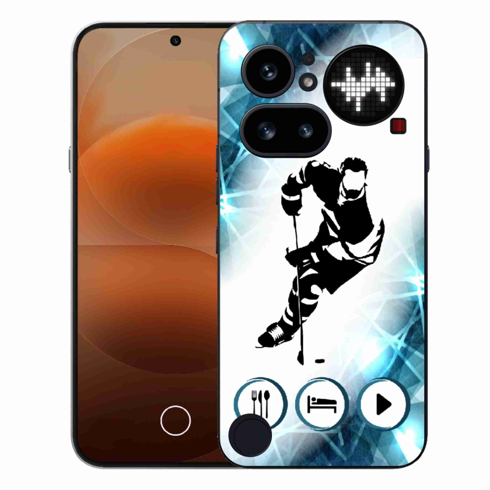 Gélový kryt mmCase na Nothing Phone (4a) - hokej 1