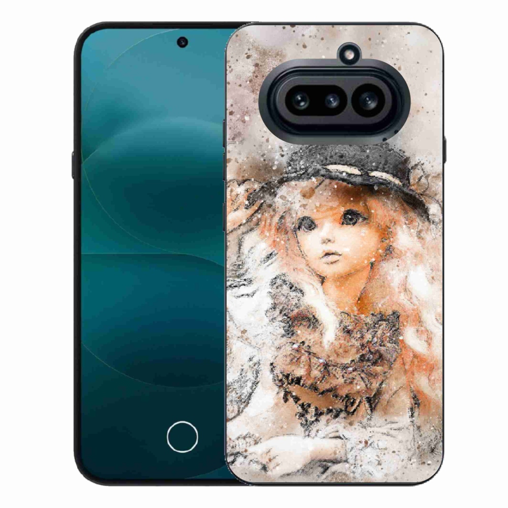 Gélový kryt mmCase na Nothing Phone (4a) - dievčatko s klobúkom