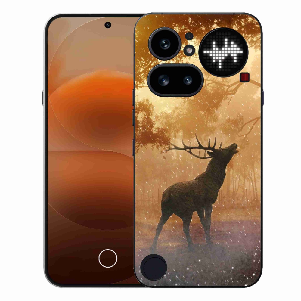 Gélový kryt mmCase na Nothing Phone (4a) - jeleň v ruji