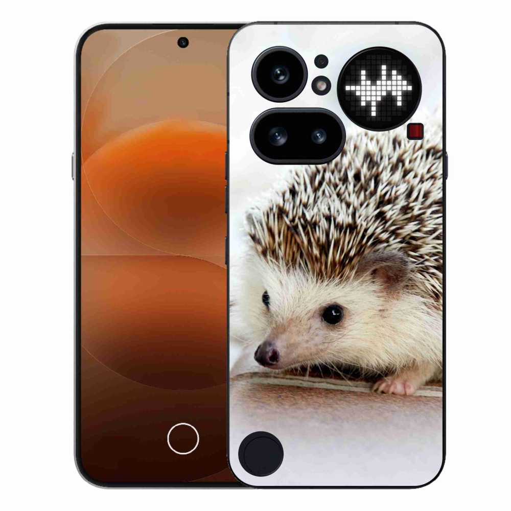 Gélový kryt mmCase na Nothing Phone (4a) - ježko