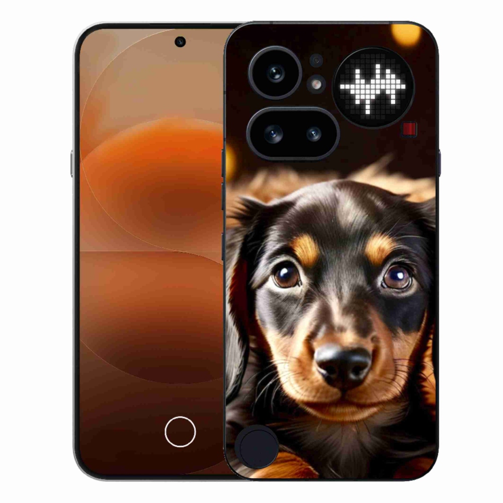 Gélový kryt mmCase na Nothing Phone (4a) - jazvečík