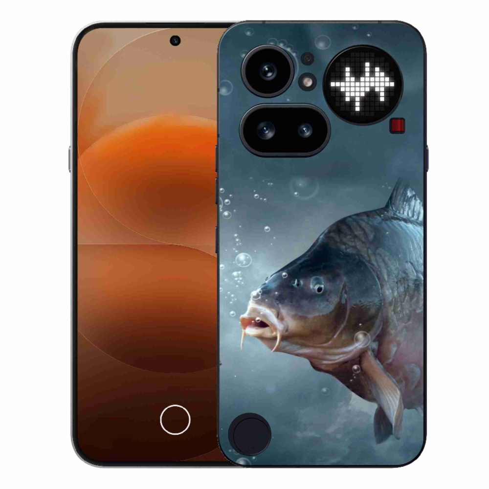 Gélový kryt mmCase na Nothing Phone (4a) - kapor a bublinky