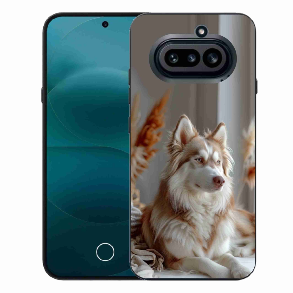 Gélový kryt mmCase na Nothing Phone (4a) - pokojný sibírsky husky