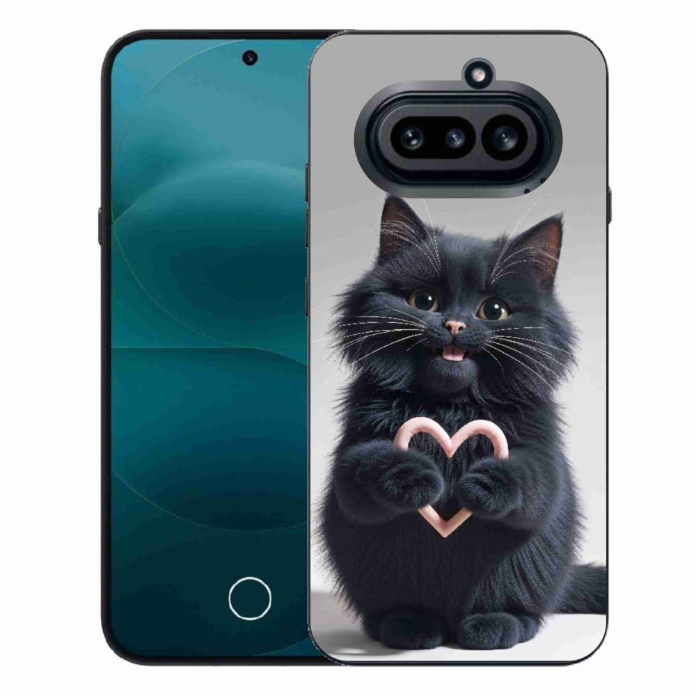 Gélový kryt mmCase na Nothing Phone (4a) - mačacia láska 3
