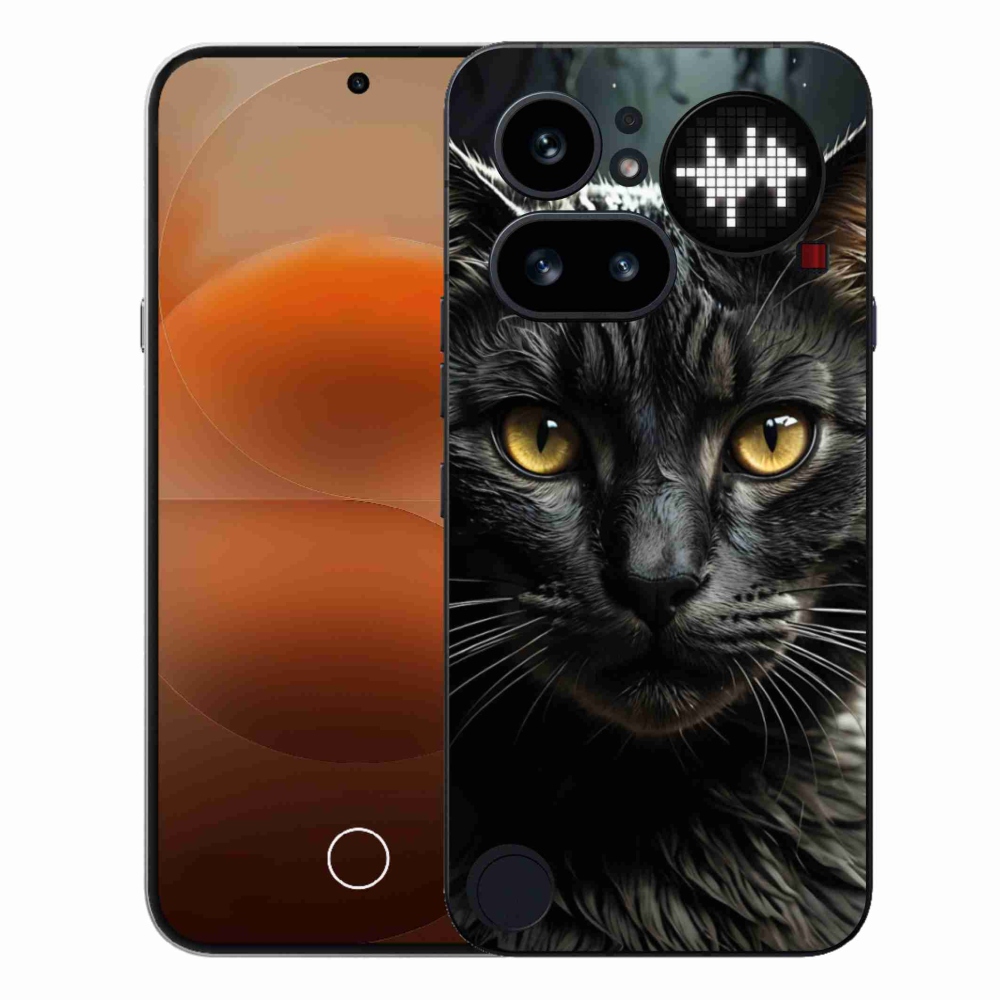 Gélový kryt mmCase na Nothing Phone (4a) - mačacie pohľad 3