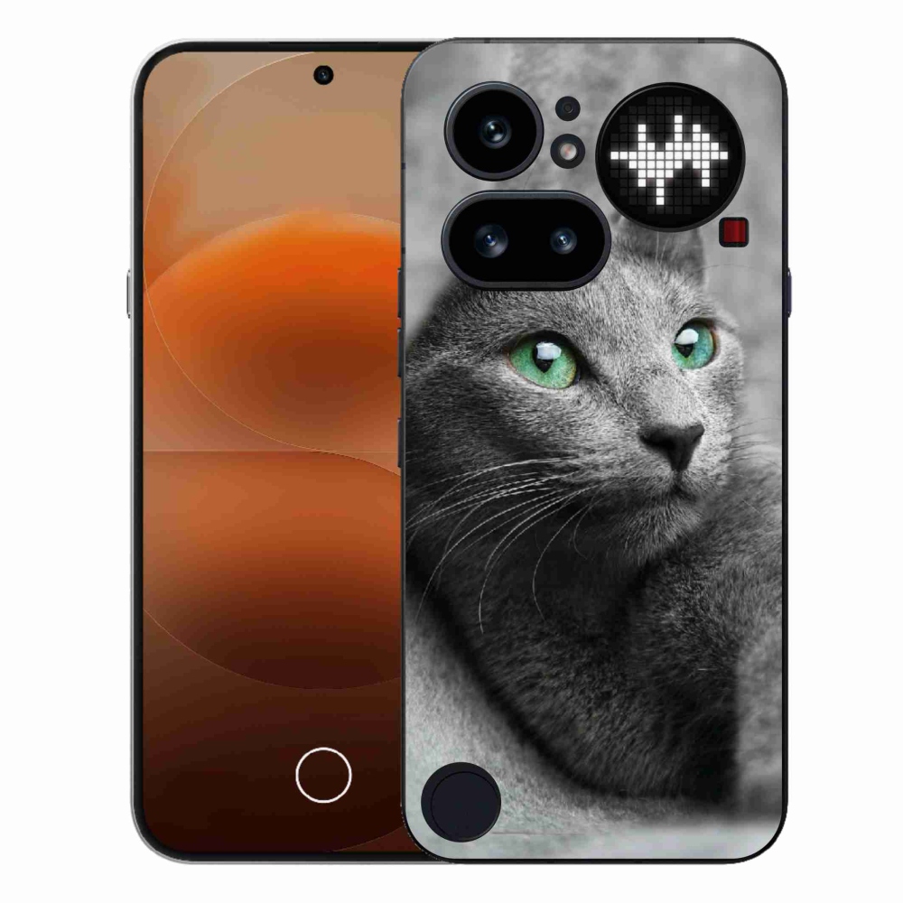 Gélový kryt mmCase na Nothing Phone (4a) - mačka 2