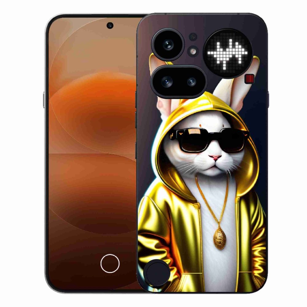 Gélový kryt mmCase na Nothing Phone (4a) - mačka boss