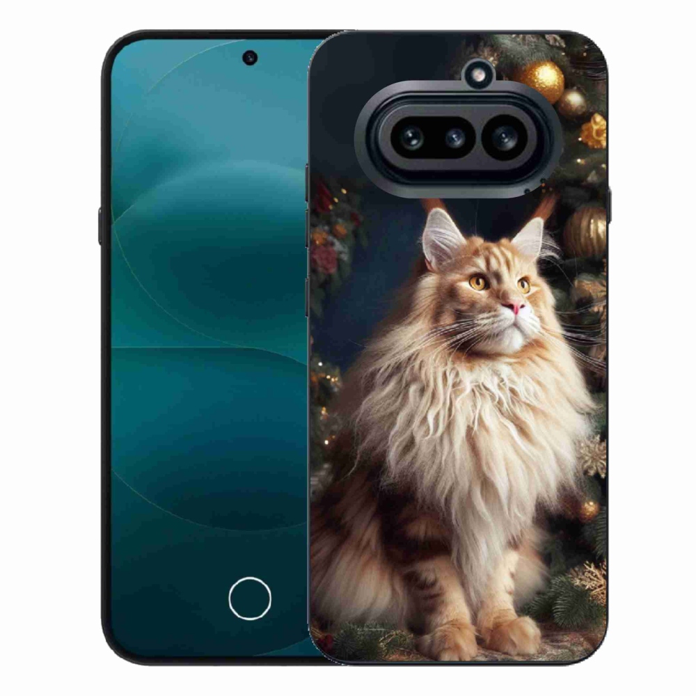 Gélový kryt mmCase na Nothing Phone (4a) - mačka pri stromčeku