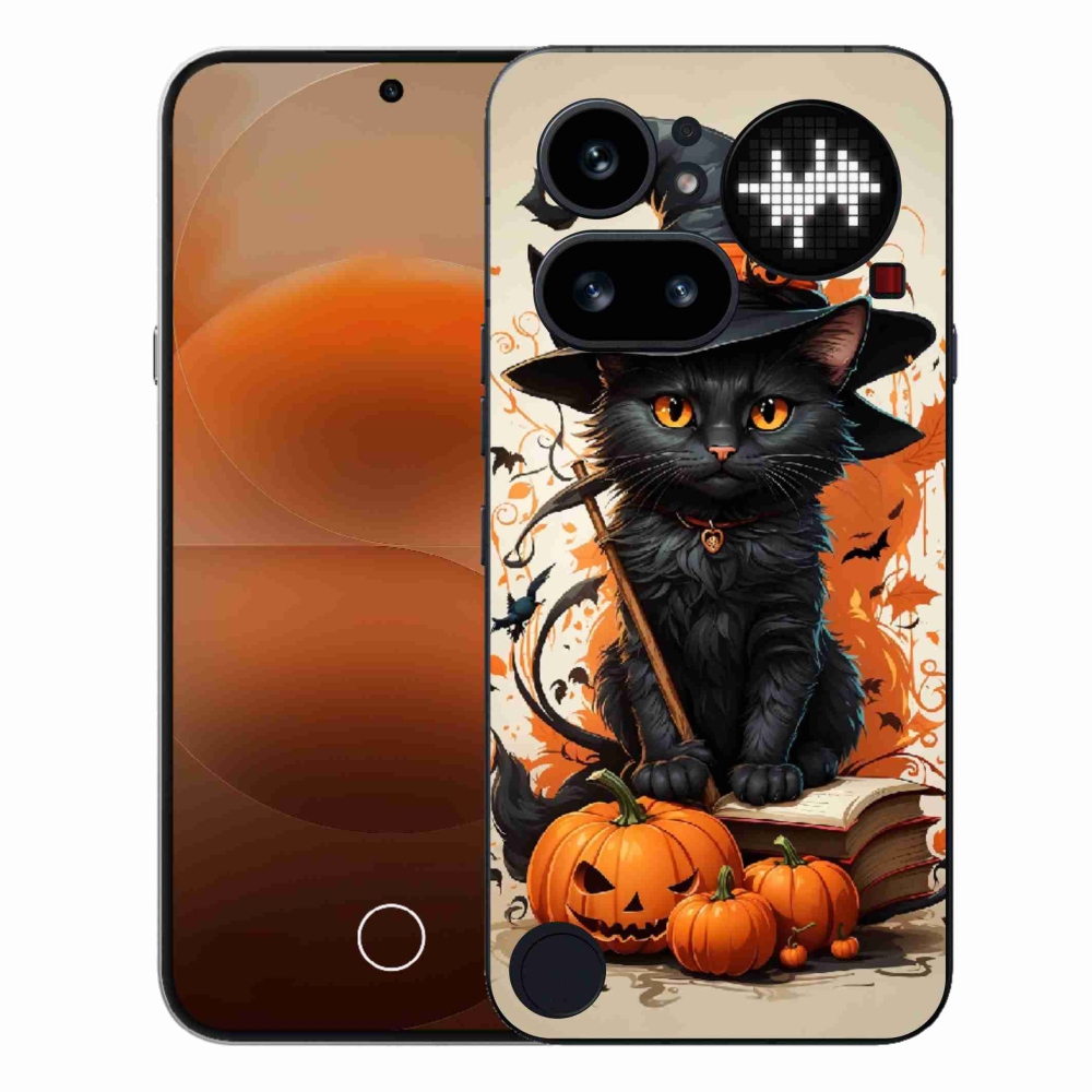 Gélový kryt mmCase na Nothing Phone (4a) - kocúr čarodejník