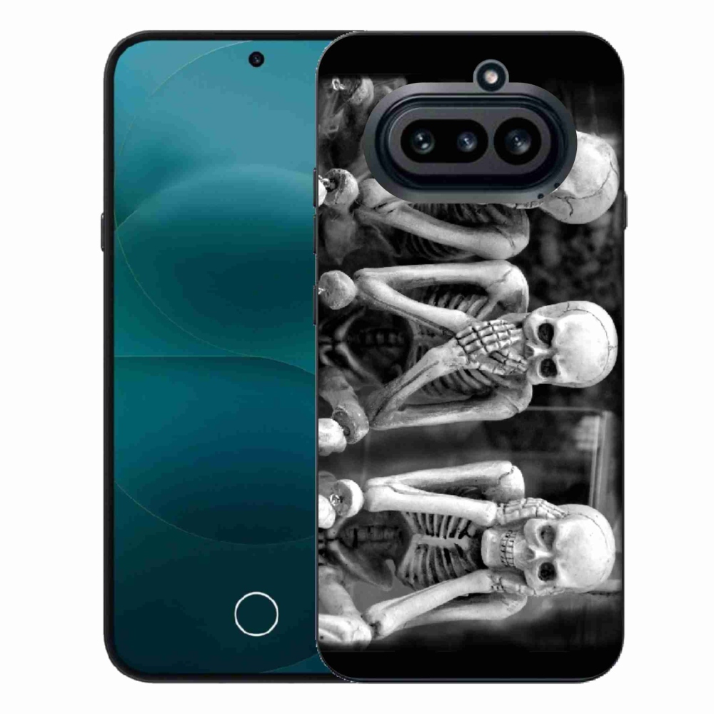 Gélový kryt mmCase na Nothing Phone (4a) - kostlivci