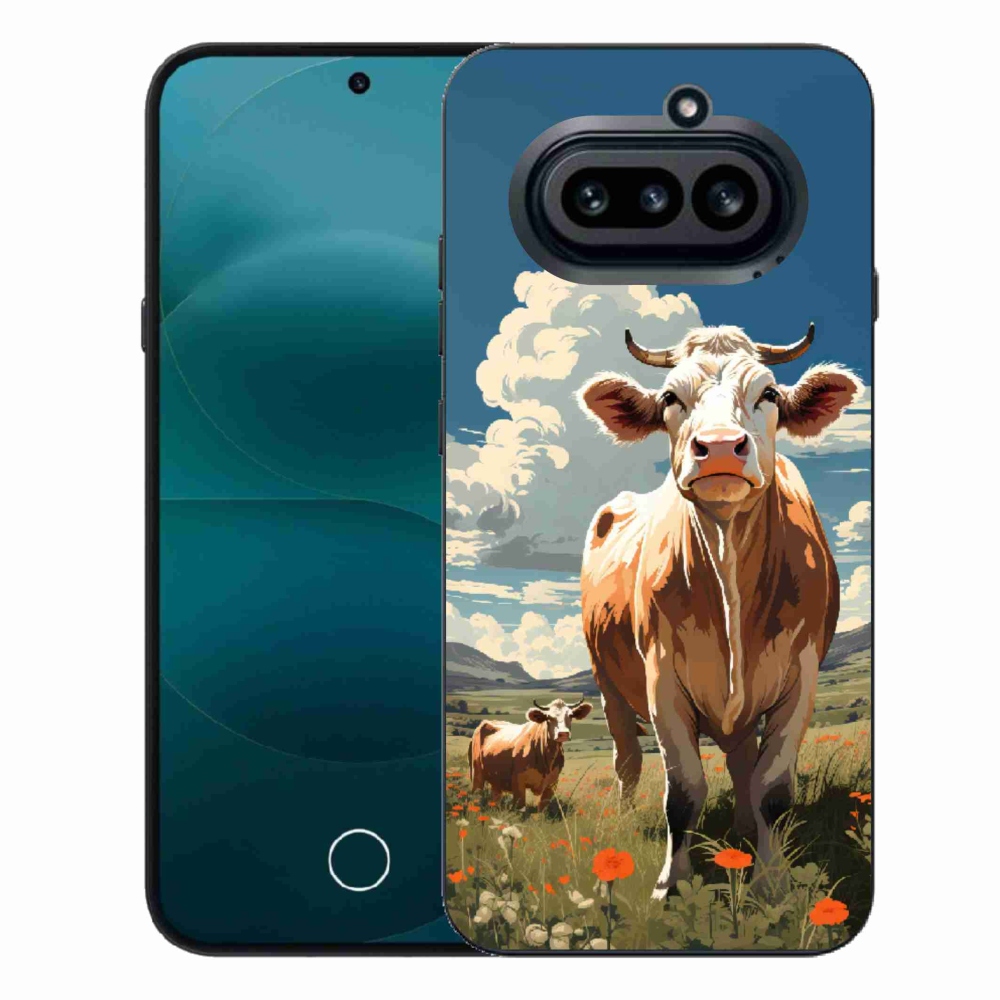 Gélový kryt mmCase na Nothing Phone (4a) - kravy na lúke