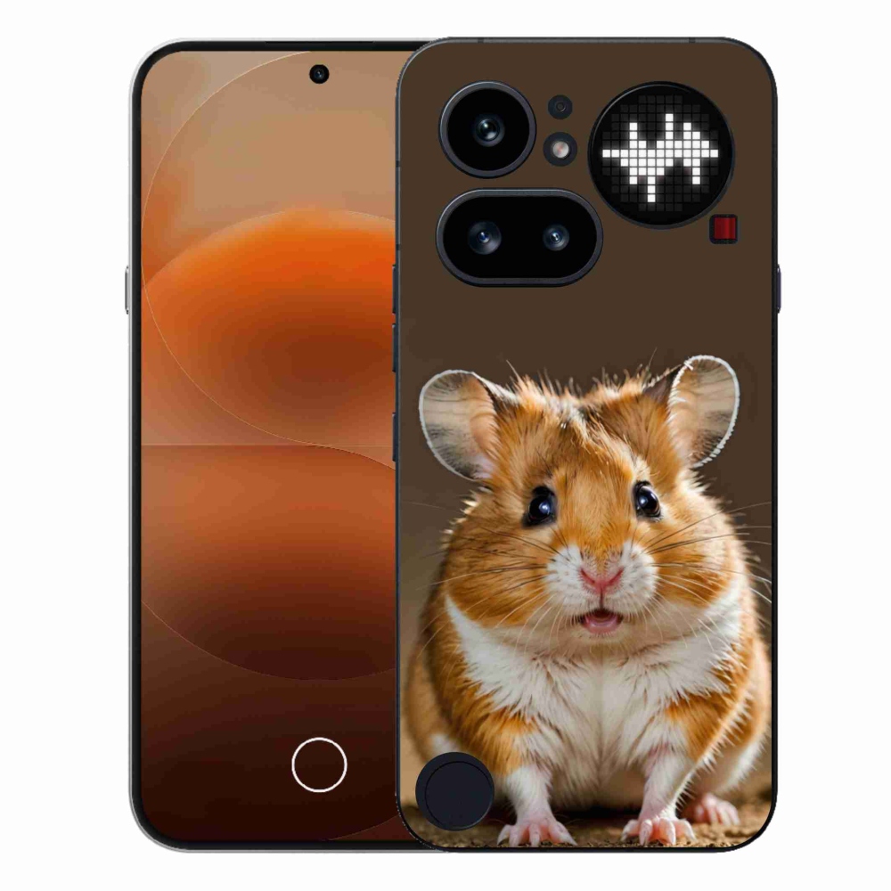 Gélový kryt mmCase na Nothing Phone (4a) - škrečok