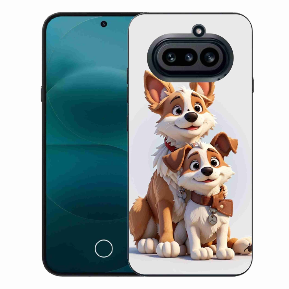 Gélový kryt mmCase na Nothing Phone (4a) - kreslenie psy