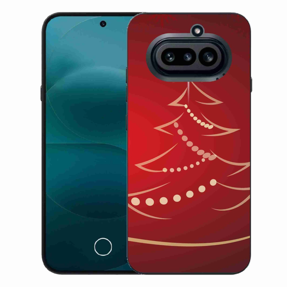 Gélový kryt mmCase na Nothing Phone (4a) - kreslený vianočný stromček