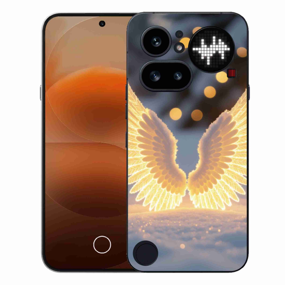 Gélový kryt mmCase na Nothing Phone (4a) - krídla
