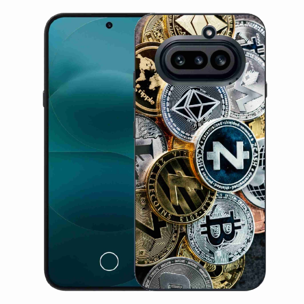 Gélový kryt mmCase na Nothing Phone (4a) - kryptomeny