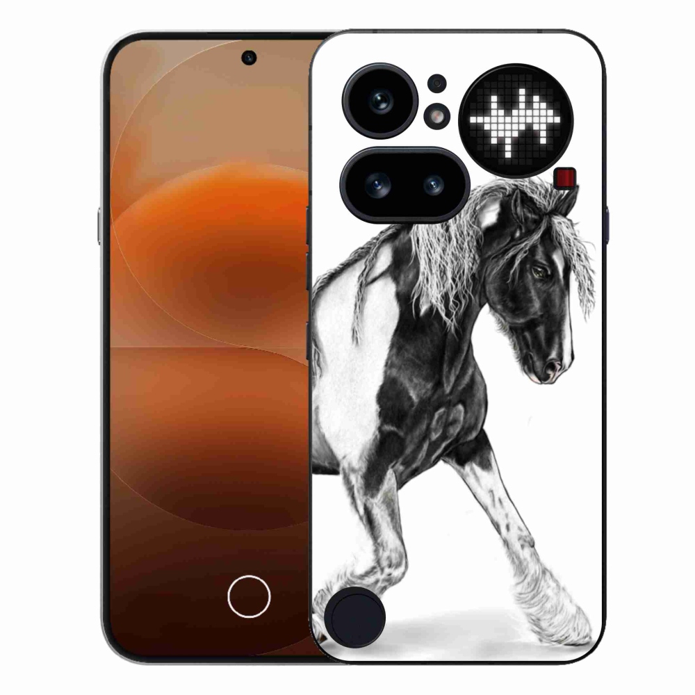 Gélový kryt mmCase na Nothing Phone (4a) - kôň