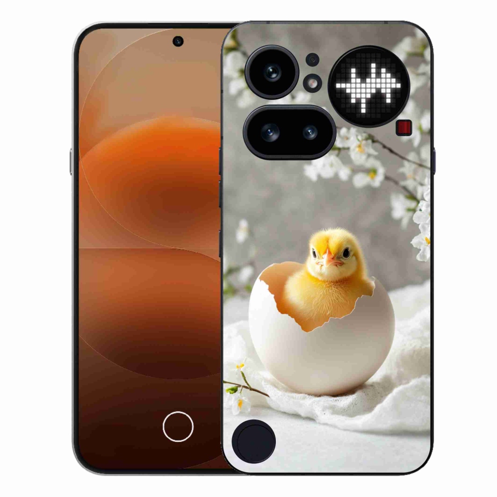 Gélový kryt mmCase na Nothing Phone (4a) - kuriatko
