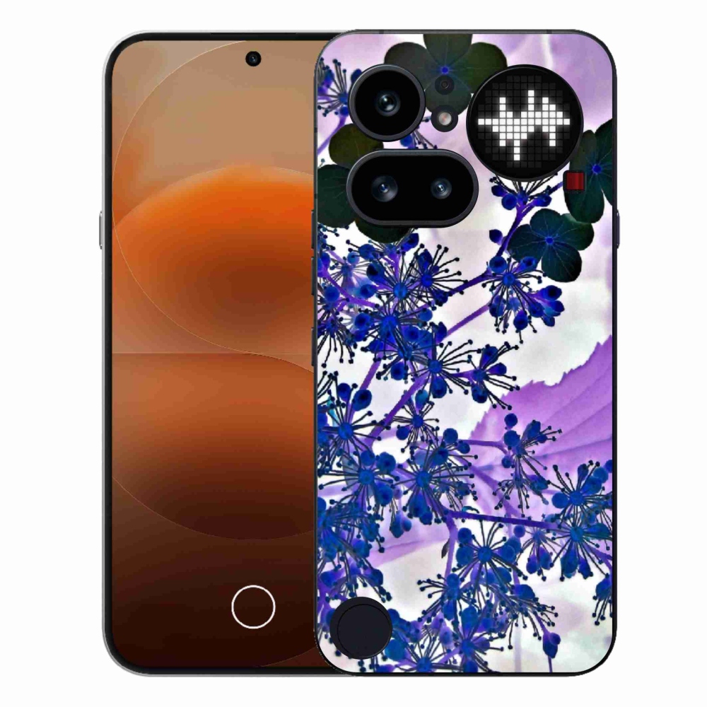 Gélový kryt mmCase na Nothing Phone (4a) - kvet hortenzie