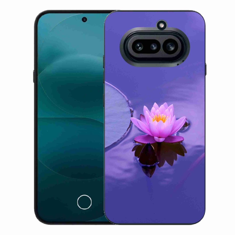 Gélový kryt mmCase na Nothing Phone (4a) - kvet na hladine
