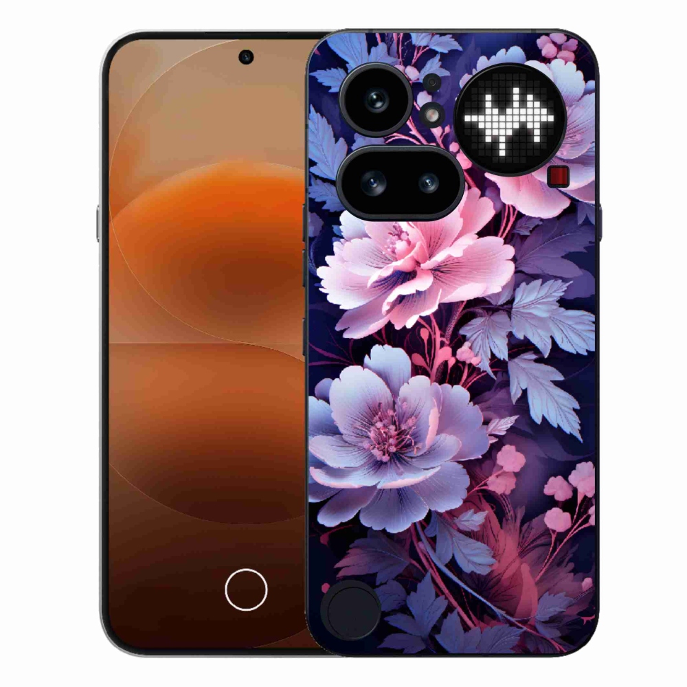 Gélový kryt mmCase na Nothing Phone (4a) - kvety 11