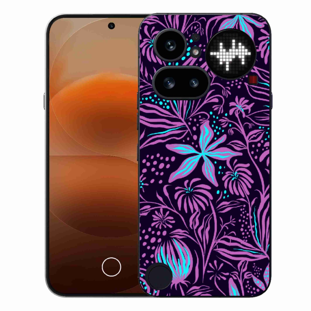 Gélový kryt mmCase na Nothing Phone (4a) - kvety 2