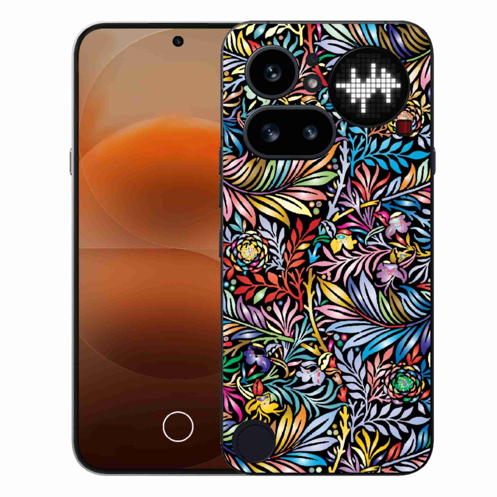 Gélový kryt mmCase na Nothing Phone (4a) - kvety 5