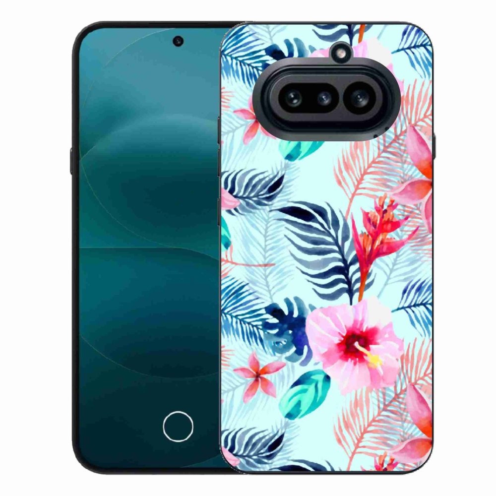 Gélový kryt mmCase na Nothing Phone (4a) - kvety