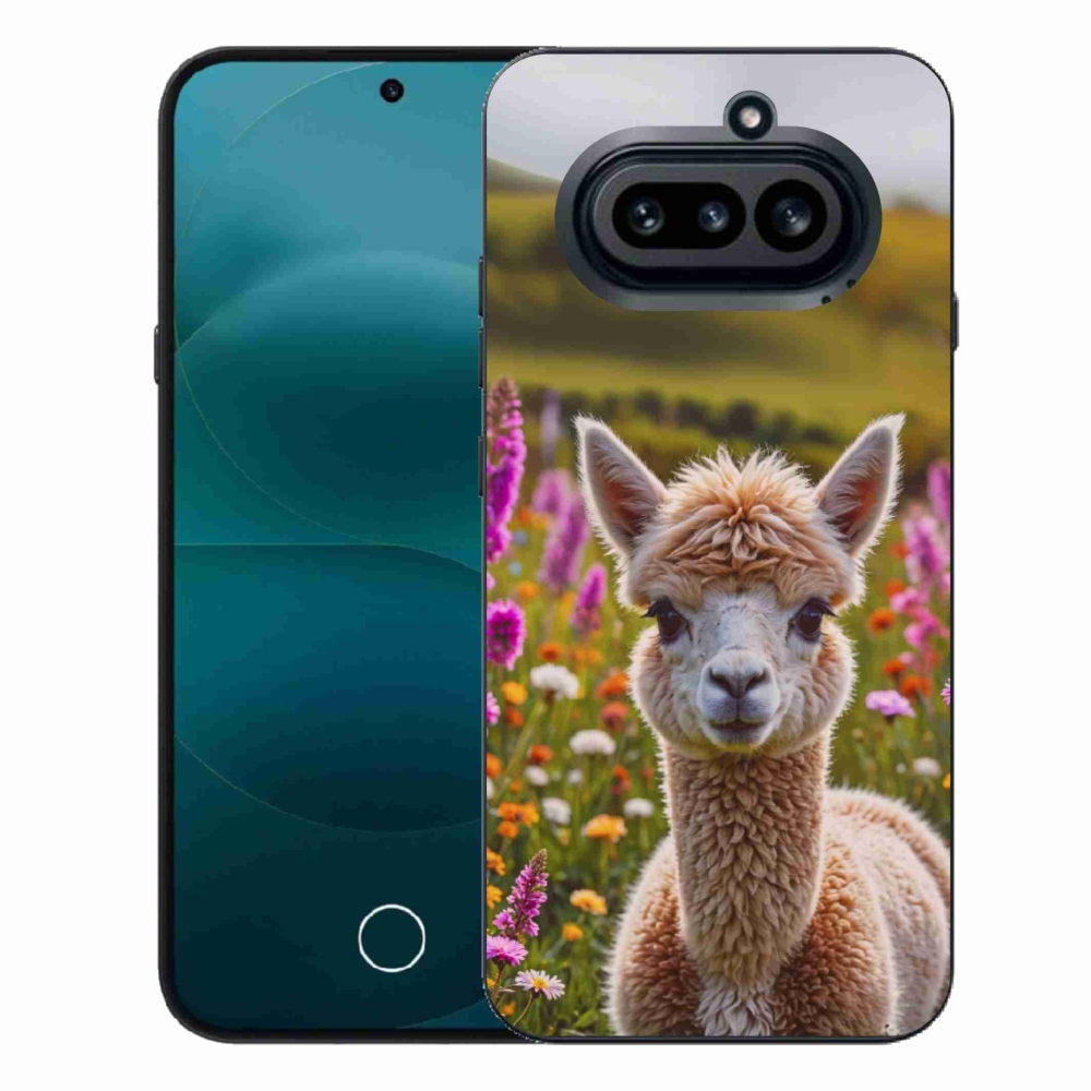 Gélový kryt mmCase na Nothing Phone (4a) - lama na lúke
