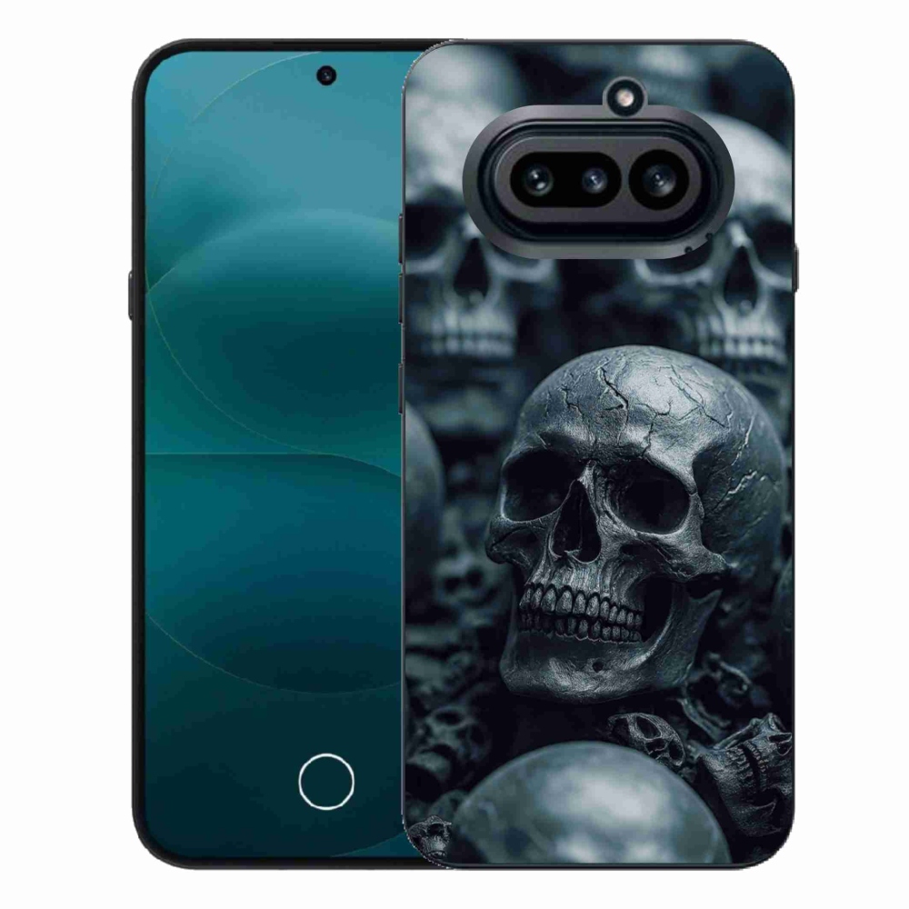 Gélový kryt mmCase na Nothing Phone (4a) - lebka 2