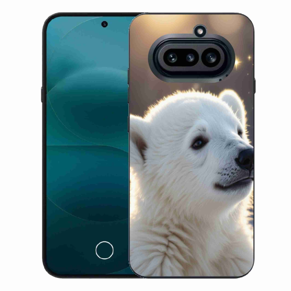 Gélový kryt mmCase na Nothing Phone (4a) - ľadový medveď