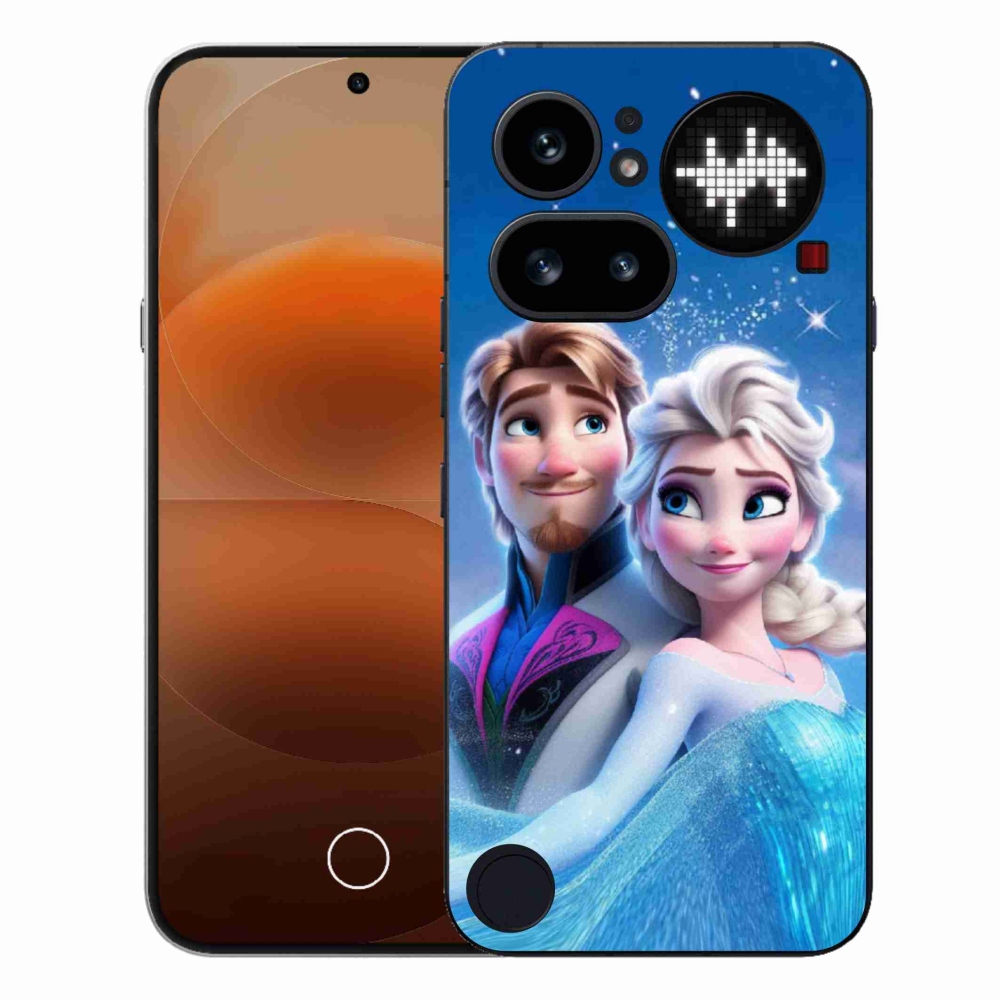 Gélový kryt mmCase na Nothing Phone (4a) - ľadové kráľovstvo 1