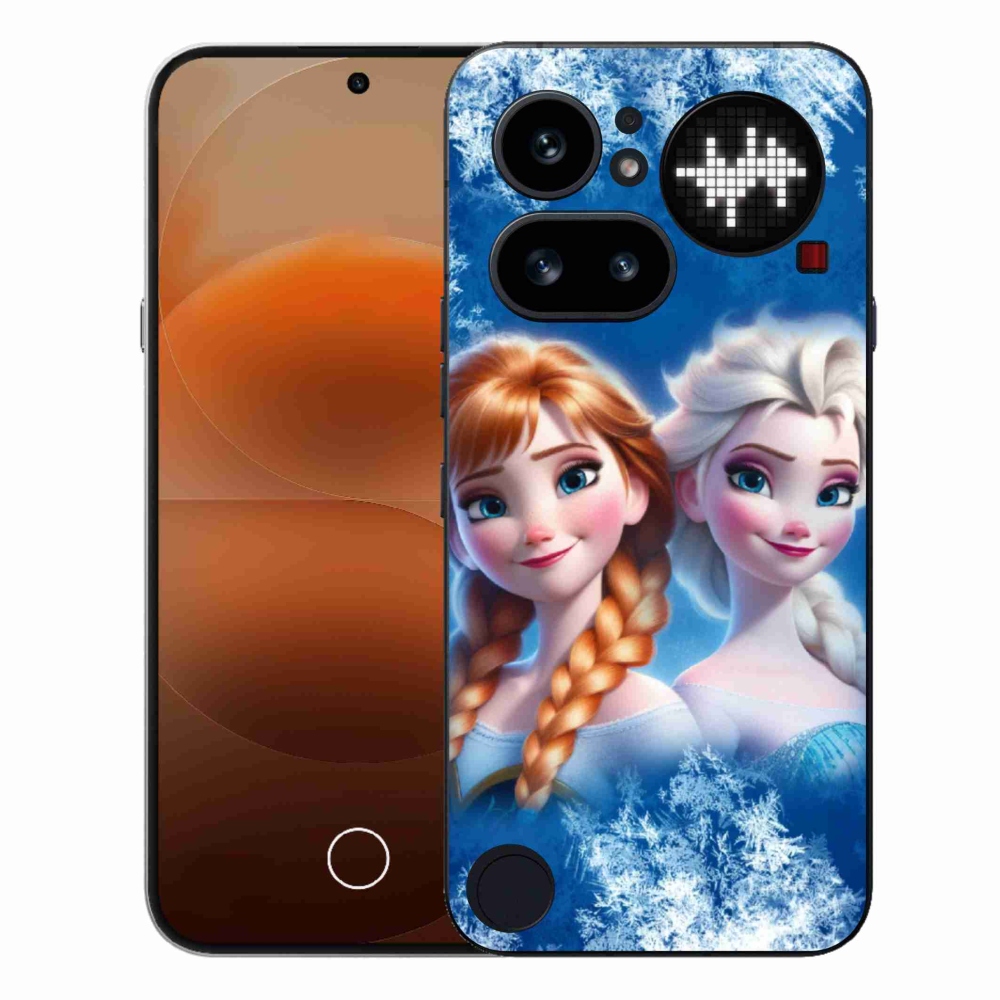 Gélový kryt mmCase na Nothing Phone (4a) - ľadové kráľovstvo 2