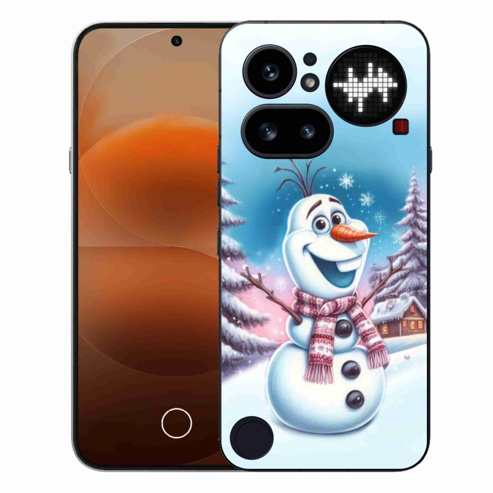 Gélový kryt mmCase na Nothing Phone (4a) - ľadové kráľovstvo