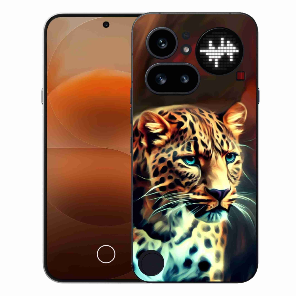 Gélový kryt mmCase na Nothing Phone (4a) - leopard