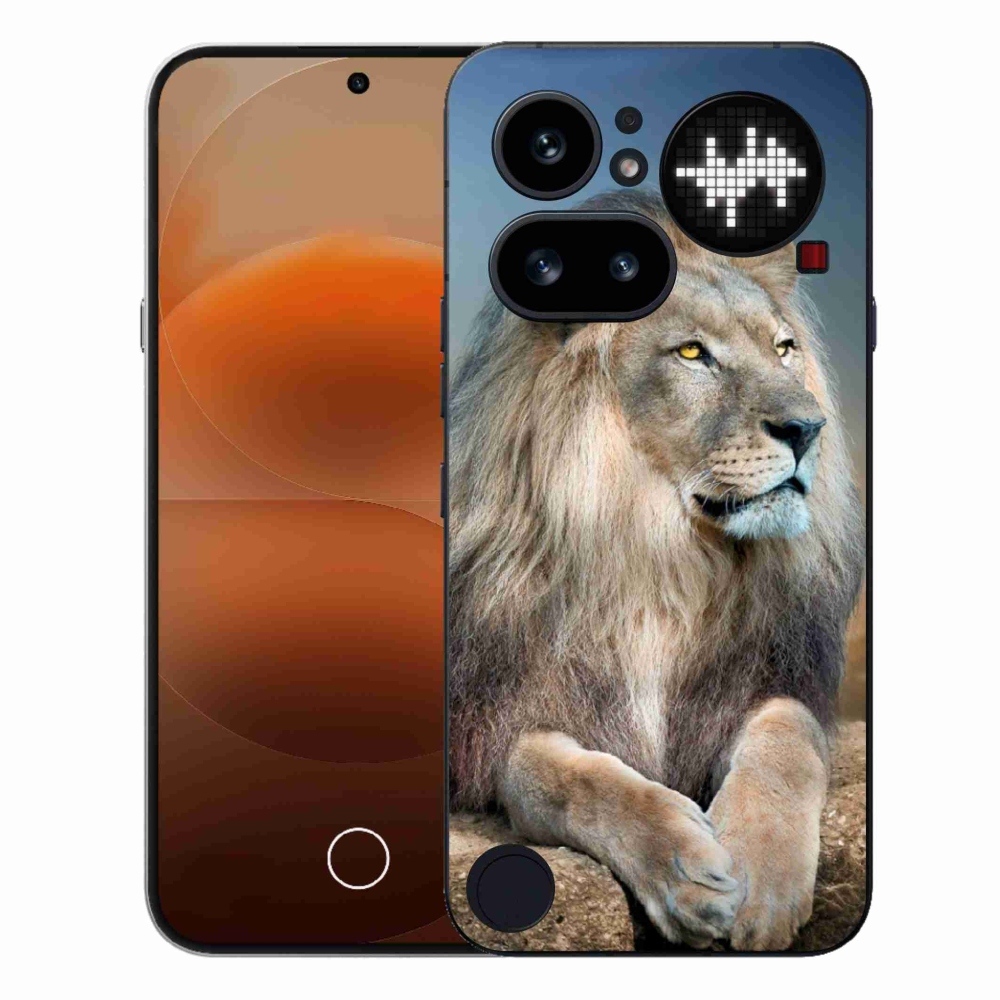 Gélový kryt mmCase na Nothing Phone (4a) - lev 1