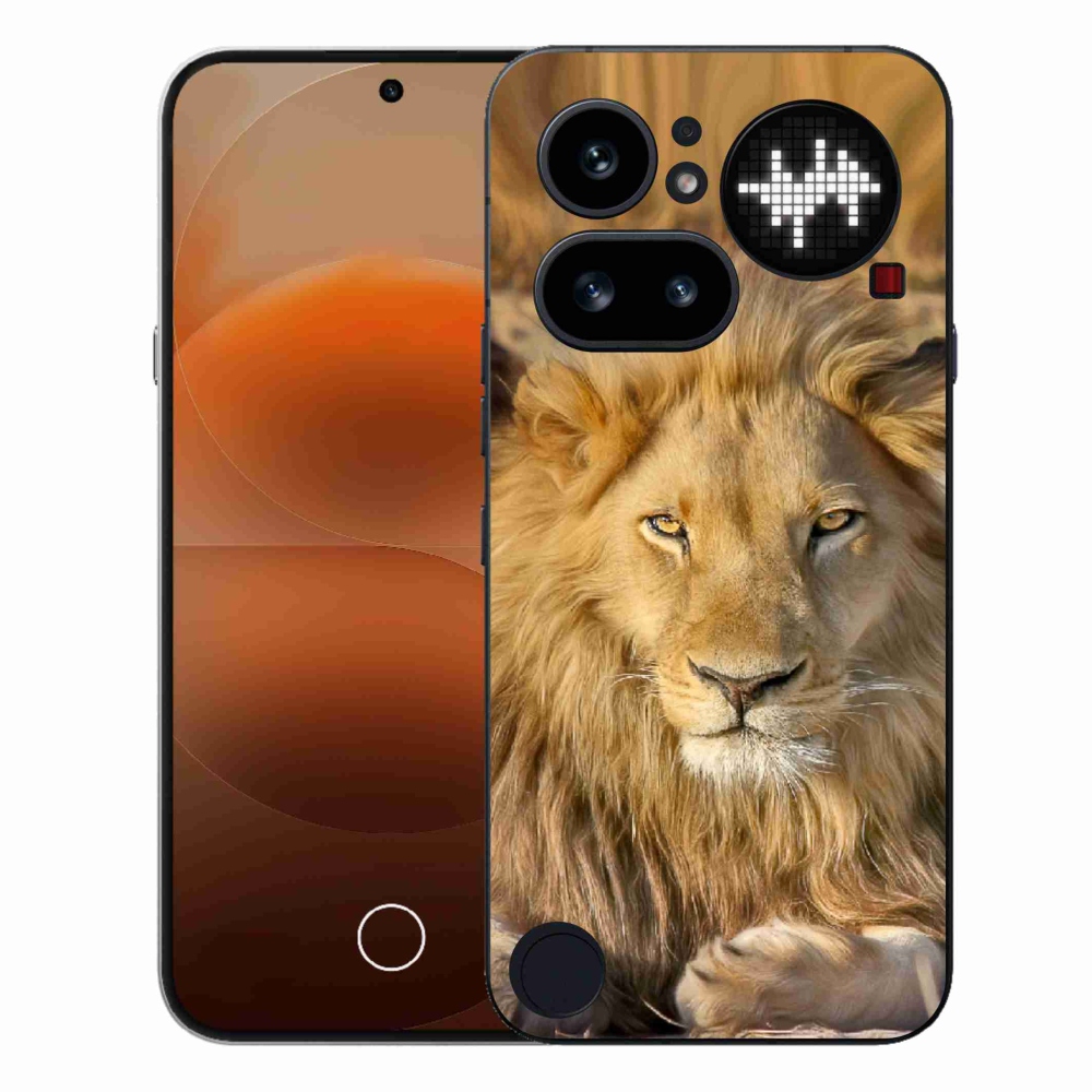 Gélový kryt mmCase na Nothing Phone (4a) - lev 2